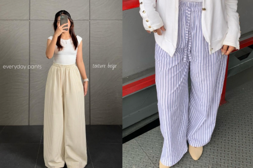 Top 6+ Rekomendasi Celana Garis Brand Lokal, Cocok untuk Harian hingga ke Kantor