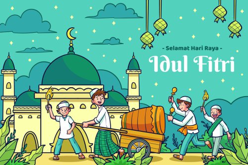 Top 50+ Link Download Gambar Selamat Idul Fitri 2025 buat Menyambut Lebaran