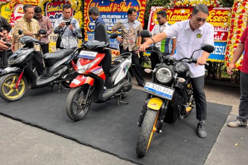 Prabowo Kembali Tegaskan Proyek Konversi Kendaraan Listrik