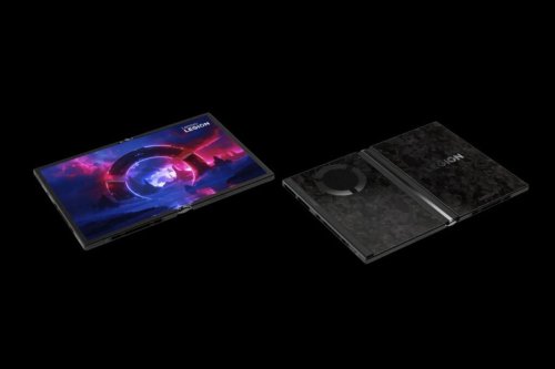 Lenovo, Legion Go Fold, Lenovo Pamer Konsol Genggam Legion Go Fold, Layarnya Bisa Dilipat
