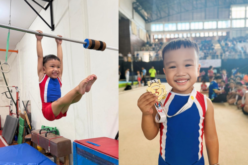 Anak Usia 4 Tahun Ini Sudah Raih 12 Medali Gymnastics, Ini Cerita Orangtua Mendampinginya