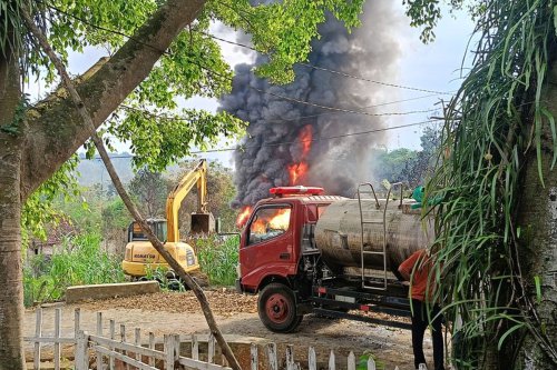 Detik-detik Kebakaran Sumur Minyak Blora, Warga Panik Selamatkan Diri dan Ternak