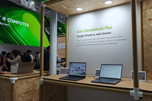 Acer, laptop, Chromebook, Computex 2025, Chromebook Plus, chromebook, computex 2025, Menjajal Kebolehan AI Gemini Chromebook Acer di Computex 2025,