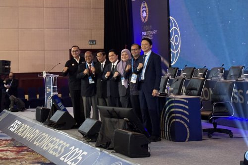 PSSI, Erick Thohir, Piala Dunia Futsal 2028, Kongres Biasa PSSI 2025, Futsal Indonesia, timnas futsal Indonesia, futsal indonesia, erick thohir, Erick Thohir Sebut Indonesia Siap Maju Jadi Tuan Rumah Piala Dunia Futsal 2028