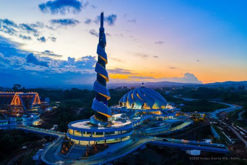 Masjid Negara IKN Siap untuk Ramadhan 2026, Tampung 60.000 Jemaah