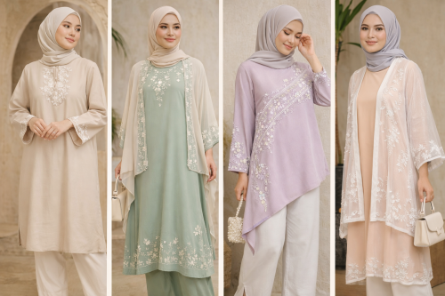 Tren Baju Lebaran 2026 Terbaru: Embroidery Jadi Favorit, Ini Modelnya