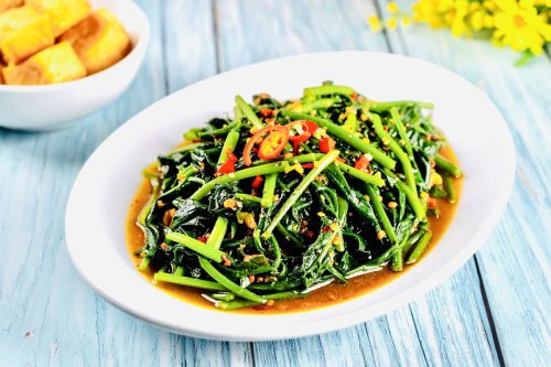Resep Sambal Kangkung Pedas Gurih Segar, Lauk Praktis untuk Buka Puasa