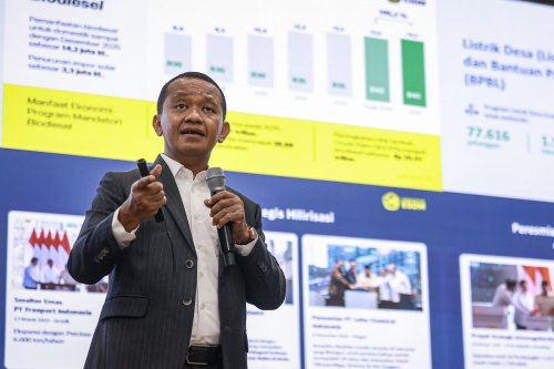 Bahlil Lahadalia, biodiesel, Bahlil Targetkan Bebas Impor Solar 2026 Melalui Program B50