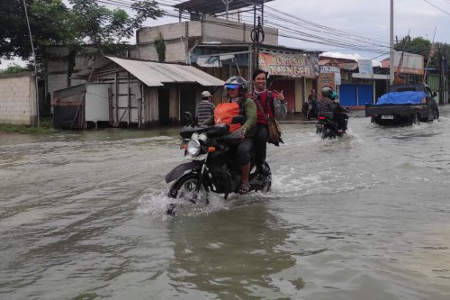 Banjir Jakarta, Waspada Risiko Kerusakan Suspensi Motor