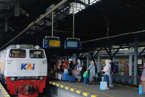 Stasiun Yogyakarta Jadi Terpadat H+1 Lebaran 2026, Kedatangan Tembus 12 Ribu Penumpang