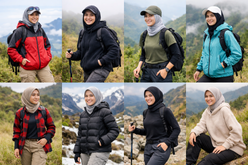 Top 25+ Outfit Naik Gunung Wanita Hijab yang Nyaman dan Tetap Stylish