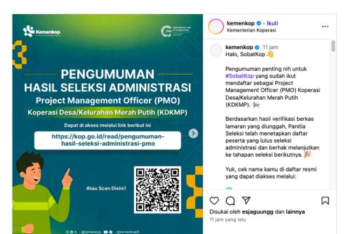 Jadwal Tes Tulis PMO Kemenkop 2025 Resmi Rilis! Cek Spesifikasi Laptop &amp; Aturan Ketat yang Wajib Dipatuhi