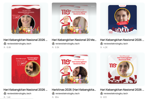 Top 60+ Link Twibbon Hari Kebangkitan Nasional 2026, serta Ucapan dan Poster Menarik