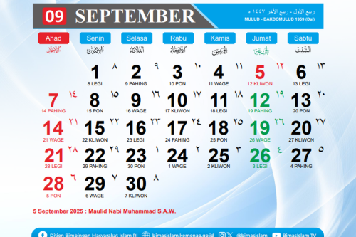 Top 5+ September 2025 Libur Apa? Cek Libur Nasional dan Long Weekend