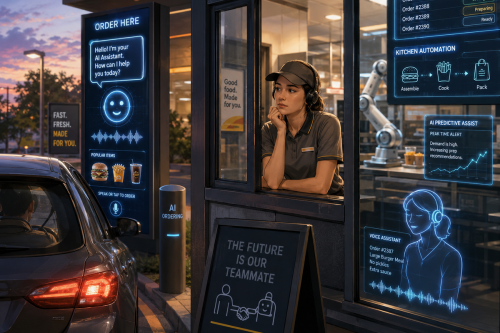AI Mulai Gantikan Pegawai di Drive-Thru Restoran Cepat Saji?