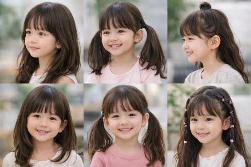 Top 10+ Model Rambut Anak Perempuan Ala Korea yang Imut dan Kekinian