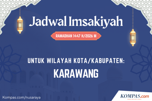 Jadwal Imsak dan Shalat Subuh Karawang Hari Ini, 10 Maret 2026