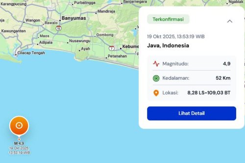 Kabar Gempa Cilacap M4,9 Minggu Siang Ramai di Grup Whatsapp, Ini Imbauan BMKG