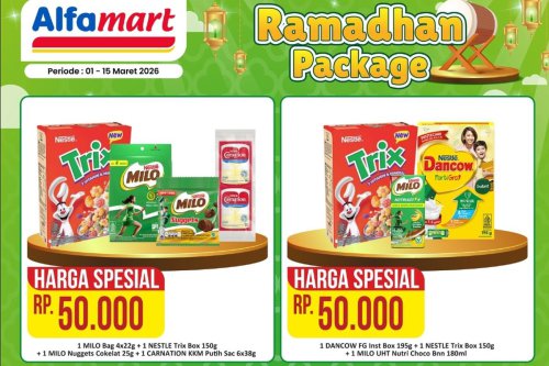 Promo Alfamart Hari Ini 12 Maret 2026, Ada Paket Ramadhan Mulai dari Rp 50.000