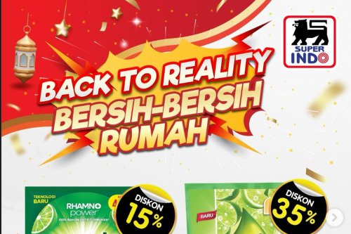 Promo Superindo Hari Ini 26 Maret 2026, Produk Pembersih Rumah Diskon hingga 35 Persen