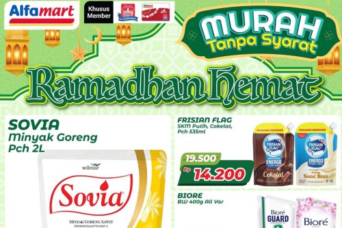 Promo Alfamart Hari Ini 25 Februari 2026, Minyak Goreng Sovia Rp 36.900