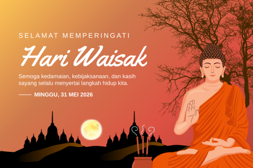 100 Ucapan Selamat Hari Raya Waisak 2026 Penuh Doa buat Dibagikan ke Medsos