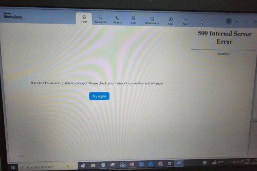 Canva, Zoom, Error, down, error, zoom, Zoom, Canva, dkk Down Jumat Sore, Muncul