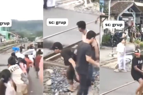 Video Viral Warga Blokir Rel di Bandar Lampung, Ini Kronologi dan Penyebabnya