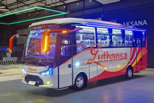 Karoseri Laksana, bus baru, tourista SR3, PO Luthansa, PO Luthansa Tambah Unit Baru dengan Ruang Khusus di Belakang