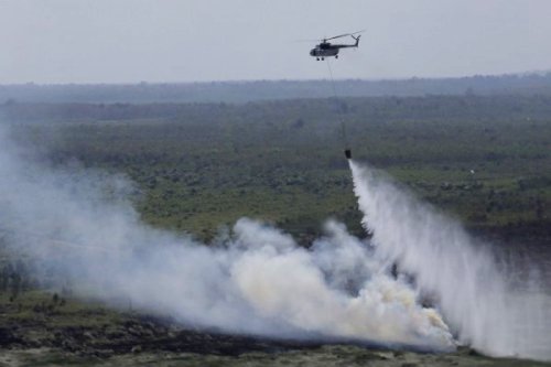 Meski Musim Hujan, Karhutla Muncul di Riau, BMKG Deteksi 46 Titik Panas