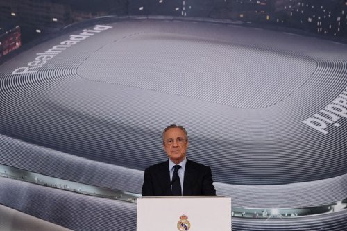 Florentino Perez, Enrique Riquelme, Ibrahima Konate, Liverpool, Real Madrid, Panaskan Pemilu Real Madrid, Florentino Perez Janji Segera Umumkan Rekrutan Baru