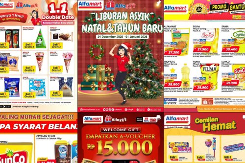 Promo Alfamart Hari Ini 3 Januari 2026, Minyak Goreng 2 Liter Diskon Banyak