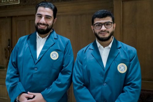 2 Pemuda Palestina Melanjutkan Pendidikan Spesialis di Unair, untuk Membangun Gaza