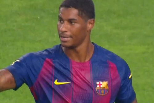 Marcus Rashford, Liga Champions, Newcastle United, Newcastle, UEFA Champions League, Hansi Flick, Champions League, Barcelona, Lamine Yamal, Newcastle vs Barcelona, Liga Champions 2025-2026, Newcastle Vs Barcelona: Absennya Lamine Yamal Jadi Momentum Rashford