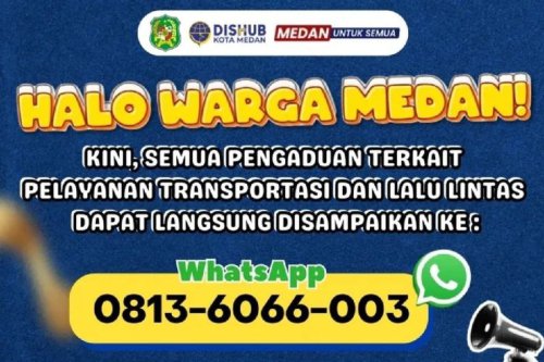 Warga Medan Bisa Laporkan Pelanggaran Lalu Lintas Lewat Nomor Khusus