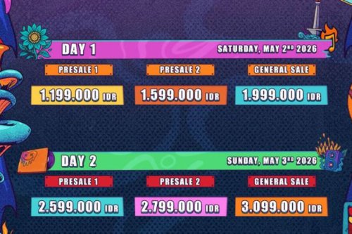 Harga Tiket Termurah Konser My Chemical Romance di Hammersonic 2026 Rp 2,6 Juta, War Dimulai 9 Juli Pukul 13.00 WIB