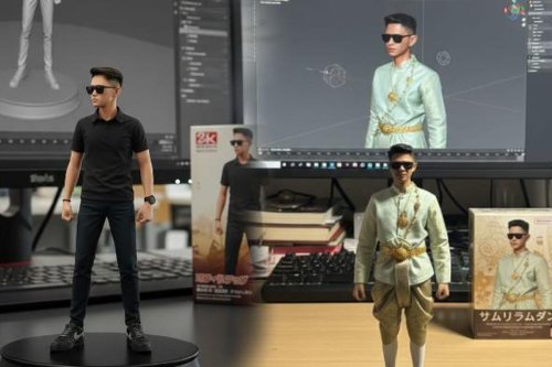 Cara Bikin Foto Pegang Miniatur Action Figure Sendiri di Gemini AI, Cukup Pakai Prompt Viral Ini