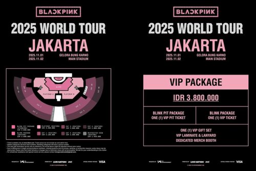 Siap-siap War Tiket BLACKPINK Mulai Pukul 10.00 WIB, Ini Link dan Cara Belinya