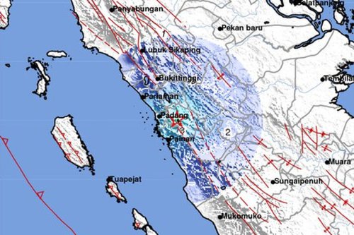 Gempa M 4,7 Guncang Solok Sumbar, Getaran Terasa hingga Padang dan Sawahlunto