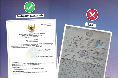 Batas Waktu 2 Februari 2026, Apa yang Terjadi Jika Girik Belum Diubah Jadi SHM?