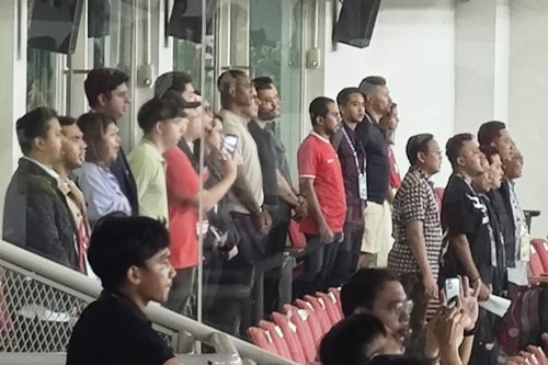Timnas Indonesia, Patrick Kluivert, Timnas U23 Indonesia, Alex Pastoor, ASEAN U23 Championship 2025, Piala AFF U23, Tonton Duel Timnas U23 Indonesia Vs Filipina, Patrick Kluivert Ditemani Alex Pastoor