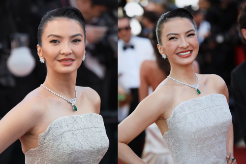 Gaya Raline Shah di Cannes 2026, Tampil Mewah dengan Berlian Chopard