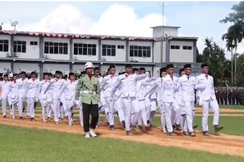 Karisto Gideon, Anak Nelayan dari Raja Ampat yang Viral Usai Hampir Pingsan Saat Jadi Paskibraka