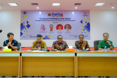 Evaluasi Popnas 2025, Siwo PWI Jaya dan KONI DKI Bahas Strategi Pembinaan Atlet Muda