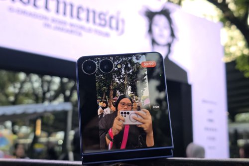 Tekuk, Taruh, Rekam, Bukti Samsung Galaxy Z Flip 7 Cocok Diajak Nonton Konser G-Dragon Jakarta