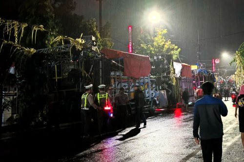 Polisi Amankan 15 Truk Sound Horeg di Kabupaten Balitar, Sebagian Kru Diduga Mabuk
