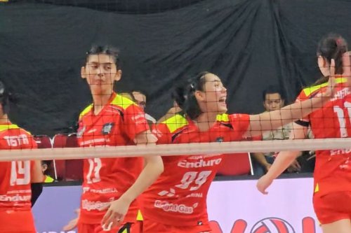 Jakarta Pertamina Enduro, Proliga 2025, Jakarta Electric PLN, Final Four Proliga 2025, final four proliga 2025, hasil final four proliga 2025, jakarta pertamina enduro vs jakarta electric pln, Hasil Final Four Proliga 2025, Nurlaili Main di Belakang Bantu Menang