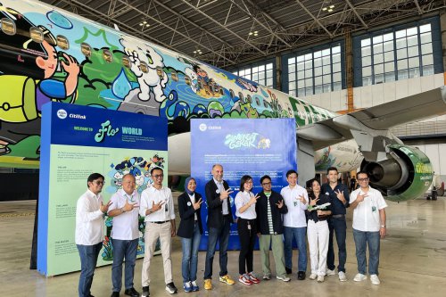 Citilink Indonesia, AQUA, Punya Livery Pesawat Baru, Citilink Gandeng Ilustrator Lokal