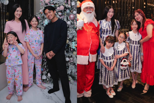Kekompakan Sarwendah dan Anak saat Merayakan Natal 2025