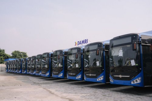 DAMRI Sebut 316 Bus Listrik Telah Beroperasi di Jakarta